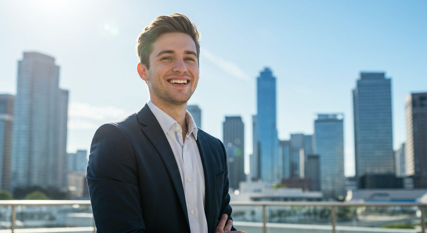 英語で人生を逆転させるイメージ